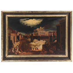 O/C Painting Destruction Of Jerusalem