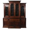 Image 2 : Large Walnut Breakfront Secretary