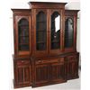 Image 4 : Large Walnut Breakfront Secretary