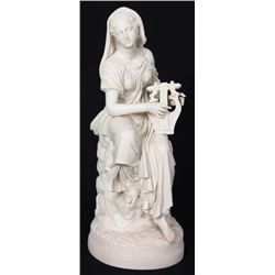 Parian Figure Of A Woman