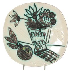 Picasso Madoura Still Life Plate