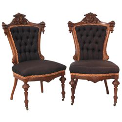 Pr. John Jeliff Rosewood Sidechairs