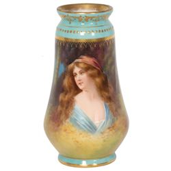 Royal Bonn Portrait Vase