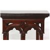 Image 10 : Gothic Carved Mahogany Side Table