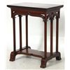 Image 2 : Gothic Carved Mahogany Side Table