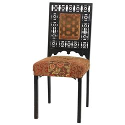 Ebonized Stick & Ball Sidechair