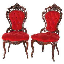 Pr. J & JW Meeks Stanton Hall Side Chairs