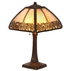 11 in. Handel Leaf Overlay Table Lamp