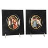 Image 1 : 2 Miniature Porcelain Plaques