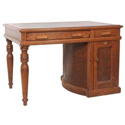 Wooton Flat Top Rotary Desk