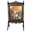 Image 1 : Ebonized Swivel Panel Fire Screen
