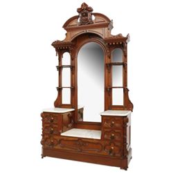 John Jeliff 3 Pc. Marble Top Bed Set