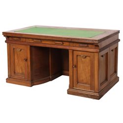 Wooton Double Bank Rotary Desk