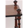 Image 5 : 3 Tier Turned Walnut Stand