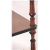 Image 7 : 3 Tier Turned Walnut Stand