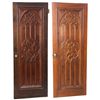 Image 1 : Pr. Gothic Walnut Closet Doors