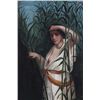 Image 3 : Late 19th C. O/C Painting Moses In The Reeds