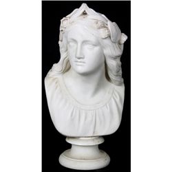 Parian Figural Bust Of A Woman