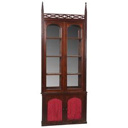 Gothic Rosewood 2 Dr. Bookcase