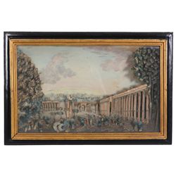 Large Diorama In Shadow Frame