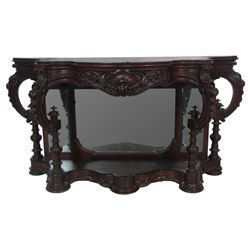 Elaborate American Rococo Console