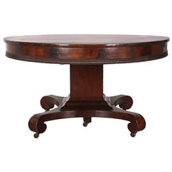 52 in. Mahogany Dining Table