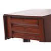 Image 5 : Mahogany Empire Drop Leaf Work Table