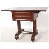 Image 7 : Mahogany Empire Drop Leaf Work Table