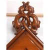 Image 6 : Gothic Carved Walnut Bed