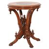 Image 1 : Berkey & Gay Walnut Inlaid Center Table