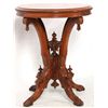 Image 2 : Berkey & Gay Walnut Inlaid Center Table