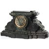 Image 2 : Lg. Marble & Bronze 3 Pc. Clock Set