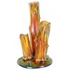 Image 1 : Steuben Aurene Triple Tree Trunk Vase