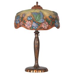 14 in. Pairpoint Puffy Table Lamp