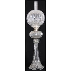 American Brilliant Cut Glass Banquet Lamp
