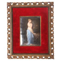 KPM Porcelain Plaque – Psyche