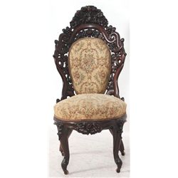 Belter Fountain Elms Rosewood Sidechair