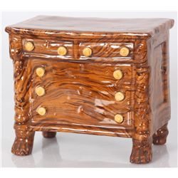 Pottery Grain Painted Dresser Bank