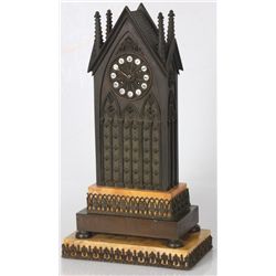 Louis Philippe Lesieur Gothic Mantle Clock