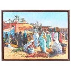 Annie Puybareau O/C Painting