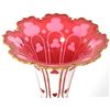 Image 5 : Cut To Cranberry Overlay Vase