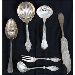 6 Sterling Silver Serving Pieces