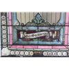 Image 3 : Lg. Leaded Stained Glass Window