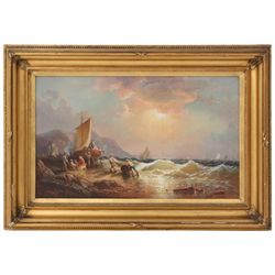 S.P. Dyke O/C Shoreline Painting