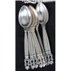 Image 3 : 58 Pc. Georg Jensen Sterling Flatware