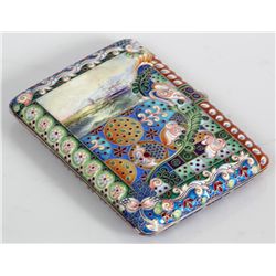 Russian Silver Cigarette Case