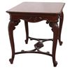 Image 10 : Carved Mahogany Center Table