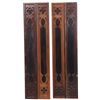 Image 8 : Gothic Carved Walnut Interior Shutters