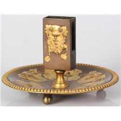 Caldwell Bronze Bacchus Match Stand