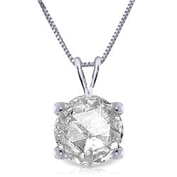 14k Gold 0.50ct SI2 J-K Genuine Diamond Necklace